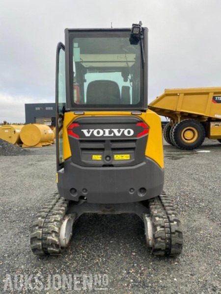 2021 Volvo ECR25 elektrisk minigraver med mye utstyr - Graafmachine: afbeelding 3 2021 Volvo ECR25 elektrisk minigraver med mye utstyr - Graafmachine: afbeelding 3