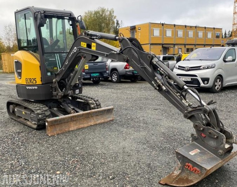 2021 Volvo ECR25 elektrisk minigraver med mye utstyr - Graafmachine: afbeelding 5 2021 Volvo ECR25 elektrisk minigraver med mye utstyr - Graafmachine: afbeelding 5