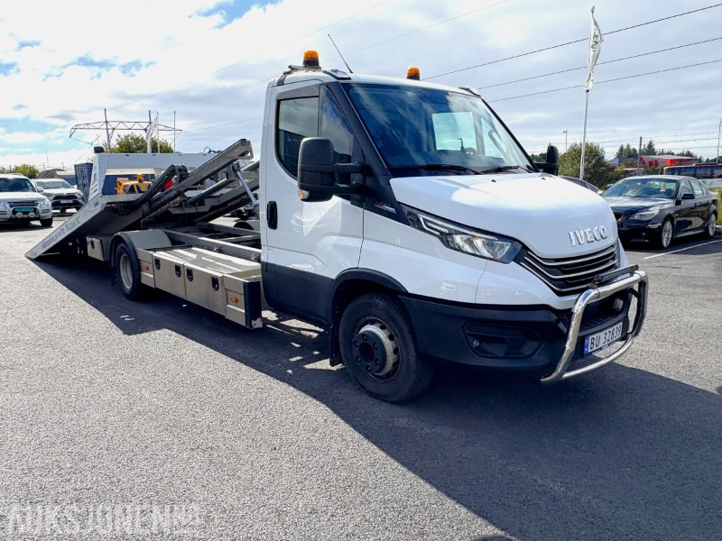 2022 Iveco Daily - nyttelast 3165 kg - bergingsbil / redningsbil / maskintransport / biltransport - Brandweerwagen: afbeelding 2 2022 Iveco Daily - nyttelast 3165 kg - bergingsbil / redningsbil / maskintransport / biltransport - Brandweerwagen: afbeelding 2