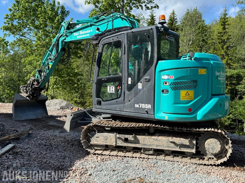 2022 Kobelco SK75SR-7 / Tiltrotator / 866 timer - Graafmachine: afbeelding 2 2022 Kobelco SK75SR-7 / Tiltrotator / 866 timer - Graafmachine: afbeelding 2