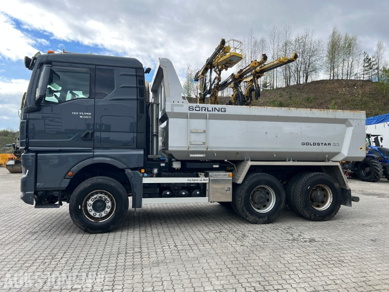 2022 MAN TGX 33.580 6x4 m/Sørling dumperkasse - Kipper vrachtwagen: afbeelding 2 2022 MAN TGX 33.580 6x4 m/Sørling dumperkasse - Kipper vrachtwagen: afbeelding 2
