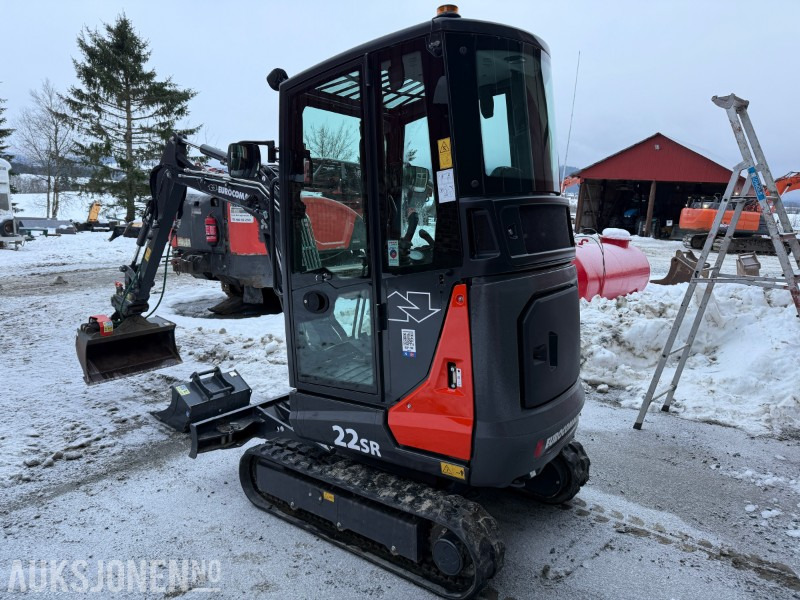 2023 Eurocomach 22SR – Kort svingradius – Kun 99,5 timer - Minigraafmachine: afbeelding 4 2023 Eurocomach 22SR – Kort svingradius – Kun 99,5 timer - Minigraafmachine: afbeelding 4