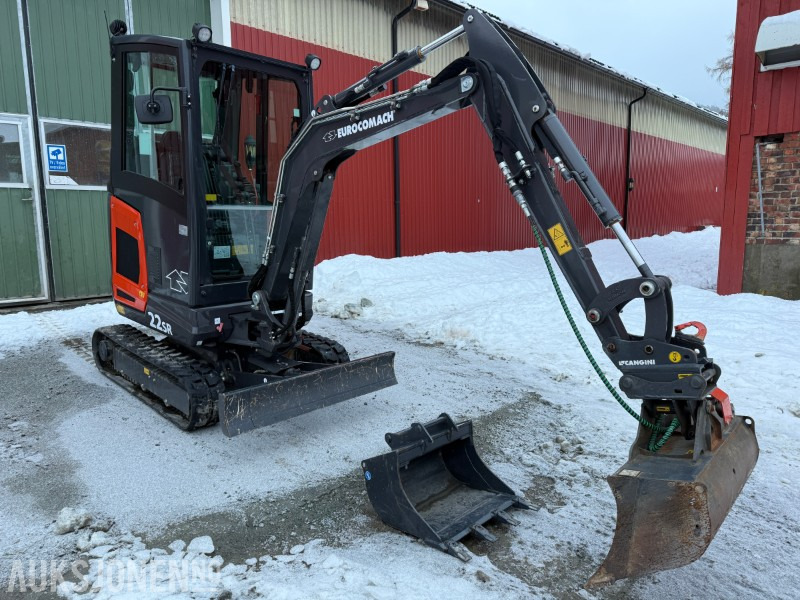 2023 Eurocomach 22SR – Kort svingradius – Kun 99,5 timer - Minigraafmachine: afbeelding 2 2023 Eurocomach 22SR – Kort svingradius – Kun 99,5 timer - Minigraafmachine: afbeelding 2