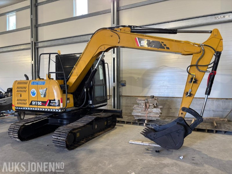 2023 Sany SY75C PRO. Graveskuff ca 320L - Graafmachine: afbeelding 4 2023 Sany SY75C PRO. Graveskuff ca 320L - Graafmachine: afbeelding 4