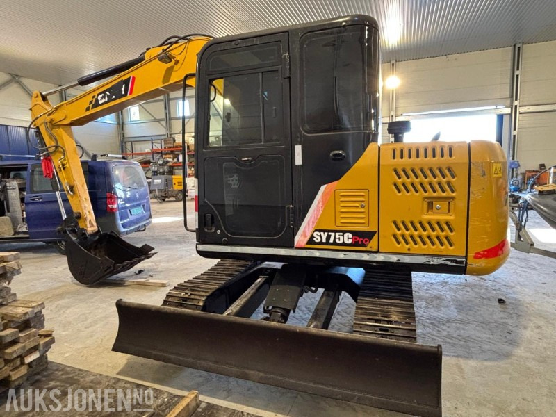2023 Sany SY75C PRO. Graveskuff ca 320L - Graafmachine: afbeelding 2 2023 Sany SY75C PRO. Graveskuff ca 320L - Graafmachine: afbeelding 2