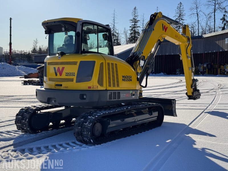 2023 Wacker Neuson EZ80 Beltegraver - Gummibelter - Kamera *NEW* Garanti 2027 - Graafmachine: afbeelding 5 2023 Wacker Neuson EZ80 Beltegraver - Gummibelter - Kamera *NEW* Garanti 2027 - Graafmachine: afbeelding 5