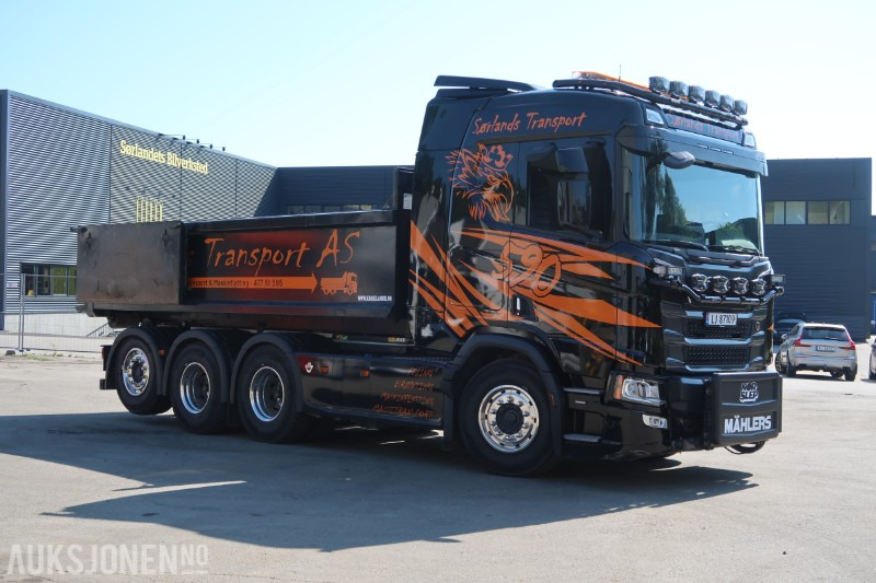 2024 Scania R590 8x4 brøyterigget krokbil m/ 24t JOAB krok - 12 000 km - serviceavtale - Haakarmsysteem vrachtwagen: afbeelding 5 2024 Scania R590 8x4 brøyterigget krokbil m/ 24t JOAB krok - 12 000 km - serviceavtale - Haakarmsysteem vrachtwagen: afbeelding 5