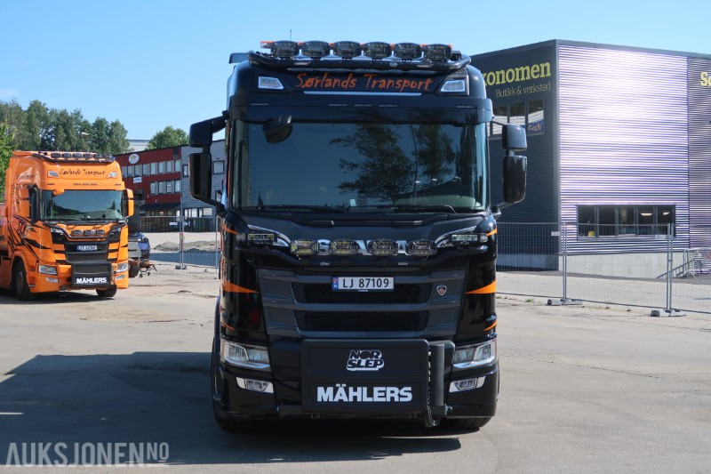 2024 Scania R590 8x4 brøyterigget krokbil m/ 24t JOAB krok - 12 000 km - serviceavtale - Haakarmsysteem vrachtwagen: afbeelding 4 2024 Scania R590 8x4 brøyterigget krokbil m/ 24t JOAB krok - 12 000 km - serviceavtale - Haakarmsysteem vrachtwagen: afbeelding 4