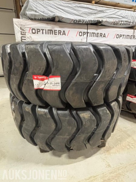 4 nye 23.5-25 dekk - Anleggsdekk - Bouwmaterieel: afbeelding 2 4 nye 23.5-25 dekk - Anleggsdekk - Bouwmaterieel: afbeelding 2