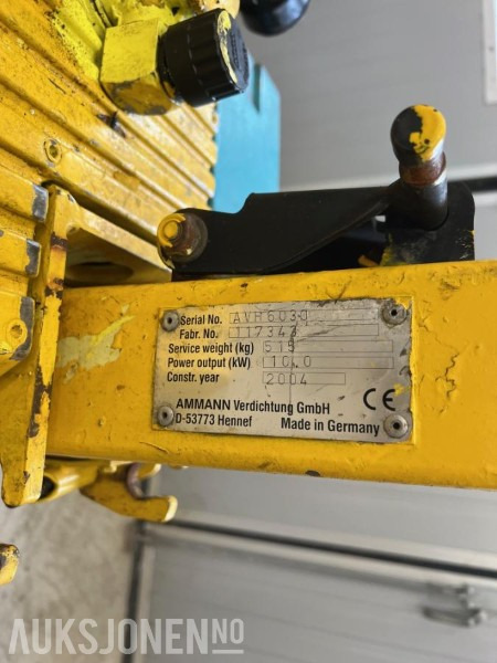 AMMANN Vibroplate - Wals: afbeelding 3 AMMANN Vibroplate - Wals: afbeelding 3