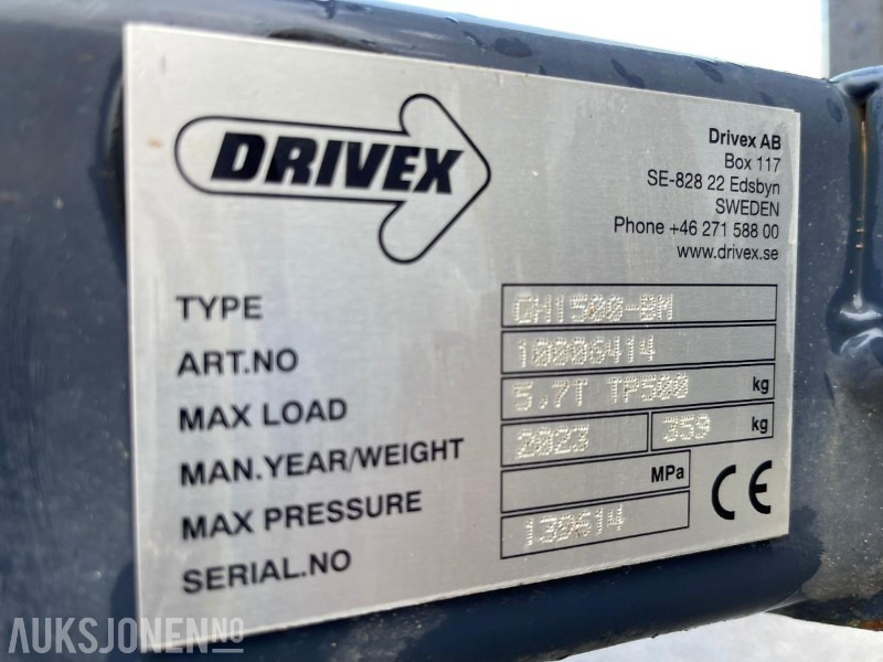 2023 Drivex GH1500 Pallegaffel med BM feste - Aanbouwdeel voor Bouwmachine: afbeelding 5 2023 Drivex GH1500 Pallegaffel med BM feste - Aanbouwdeel voor Bouwmachine: afbeelding 5