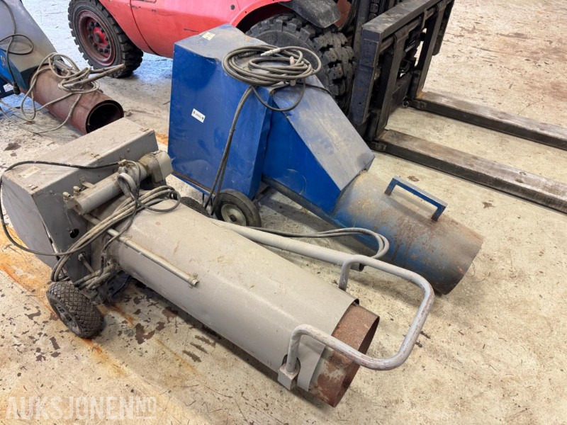 Tinelokk med dieselbrenner - Aanbouwdeel voor Bouwmachine: afbeelding 2 Tinelokk med dieselbrenner - Aanbouwdeel voor Bouwmachine: afbeelding 2