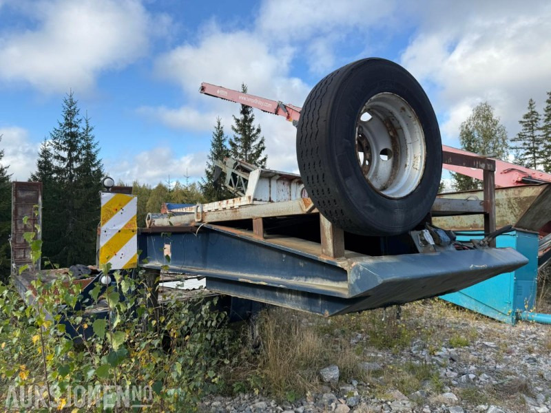 1982 Ohna Maur 3 akslet maskinhenger - Aanhangwagen: afbeelding 3 1982 Ohna Maur 3 akslet maskinhenger - Aanhangwagen: afbeelding 3