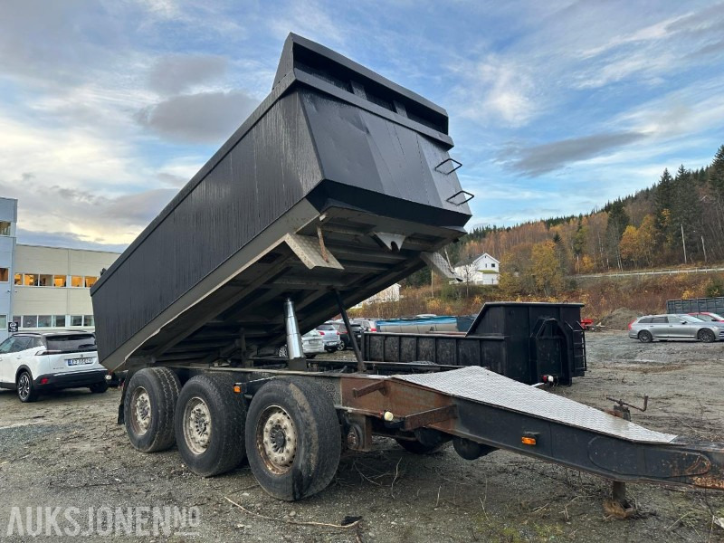2005 Maur Bilpåbygg tippkjerre / trippelkjerre - Aanhangwagen: afbeelding 2 2005 Maur Bilpåbygg tippkjerre / trippelkjerre - Aanhangwagen: afbeelding 2