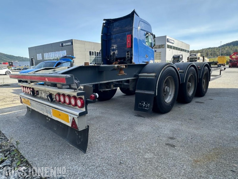 2005 Nor slep PHV 24C - 3 akslet 20 fots Container tralle - EU Godkjent - Aanhangwagen: afbeelding 2 2005 Nor slep PHV 24C - 3 akslet 20 fots Container tralle - EU Godkjent - Aanhangwagen: afbeelding 2