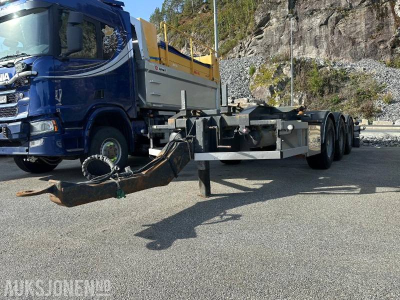 2005 Nor slep PHV 24C - 3 akslet 20 fots Container tralle - EU Godkjent - Aanhangwagen: afbeelding 1 2005 Nor slep PHV 24C - 3 akslet 20 fots Container tralle - EU Godkjent - Aanhangwagen: afbeelding 1