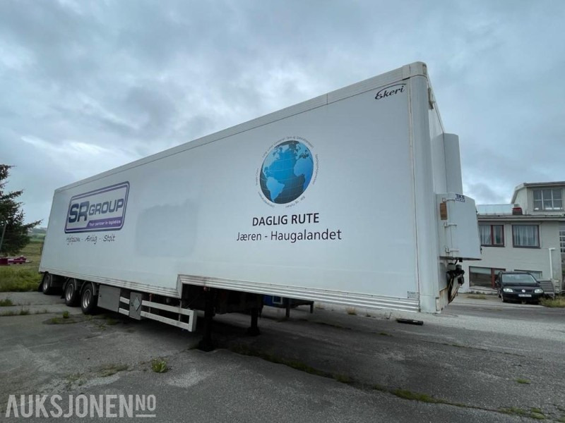 2007 Ekeri L3 Skaphenger med full sideåpning - 3-akslet - Tillatt totalvekt: 45000 kg. - Aanhangwagen: afbeelding 5 2007 Ekeri L3 Skaphenger med full sideåpning - 3-akslet - Tillatt totalvekt: 45000 kg. - Aanhangwagen: afbeelding 5
