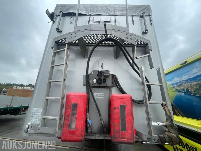 2017 Knapen K502 Walking floor tralle, NY EU - med hydraulisk vegg og tak + låsing - Tillatt totalvekt: 45000 kg. - Aanhangwagen: afbeelding 4 2017 Knapen K502 Walking floor tralle, NY EU - med hydraulisk vegg og tak + låsing - Tillatt totalvekt: 45000 kg. - Aanhangwagen: afbeelding 4