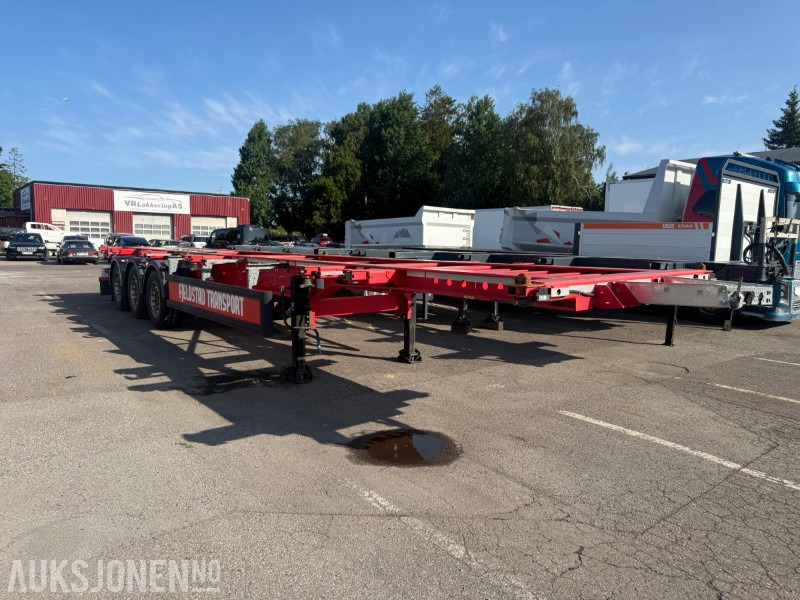 2020 | Kel-Berg C300V 3-akslet containerchassis | Meget god stand | EU-godkjent til 11/2025 - Aanhangwagen: afbeelding 2 2020 | Kel-Berg C300V 3-akslet containerchassis | Meget god stand | EU-godkjent til 11/2025 - Aanhangwagen: afbeelding 2