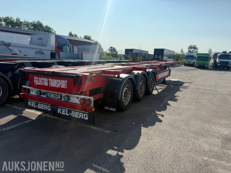 2020 | Kel-Berg C300V 3-akslet containerchassis | Meget god stand | EU-godkjent til 11/2025 - Aanhangwagen: afbeelding 3 2020 | Kel-Berg C300V 3-akslet containerchassis | Meget god stand | EU-godkjent til 11/2025 - Aanhangwagen: afbeelding 3