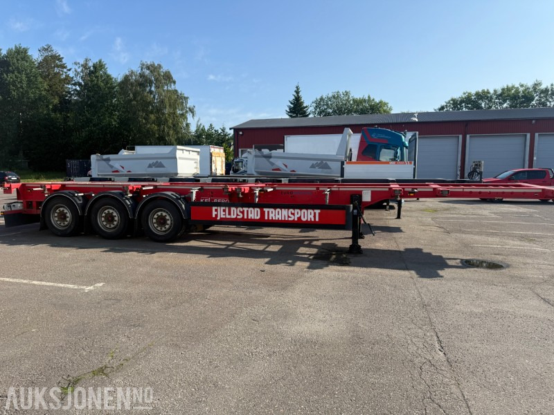 2020 | Kel-Berg C300V 3-akslet containerchassis | Meget god stand | EU-godkjent til 11/2025 - Aanhangwagen: afbeelding 1 2020 | Kel-Berg C300V 3-akslet containerchassis | Meget god stand | EU-godkjent til 11/2025 - Aanhangwagen: afbeelding 1