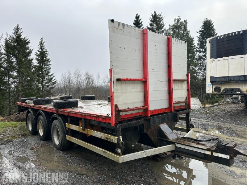 ATKA R. SIMENSEN - 3 akslet container henger med plan - Aanhangwagen: afbeelding 2 ATKA R. SIMENSEN - 3 akslet container henger med plan - Aanhangwagen: afbeelding 2