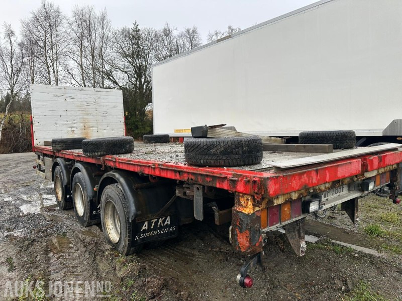 ATKA R. SIMENSEN - 3 akslet container henger med plan - Aanhangwagen: afbeelding 5 ATKA R. SIMENSEN - 3 akslet container henger med plan - Aanhangwagen: afbeelding 5