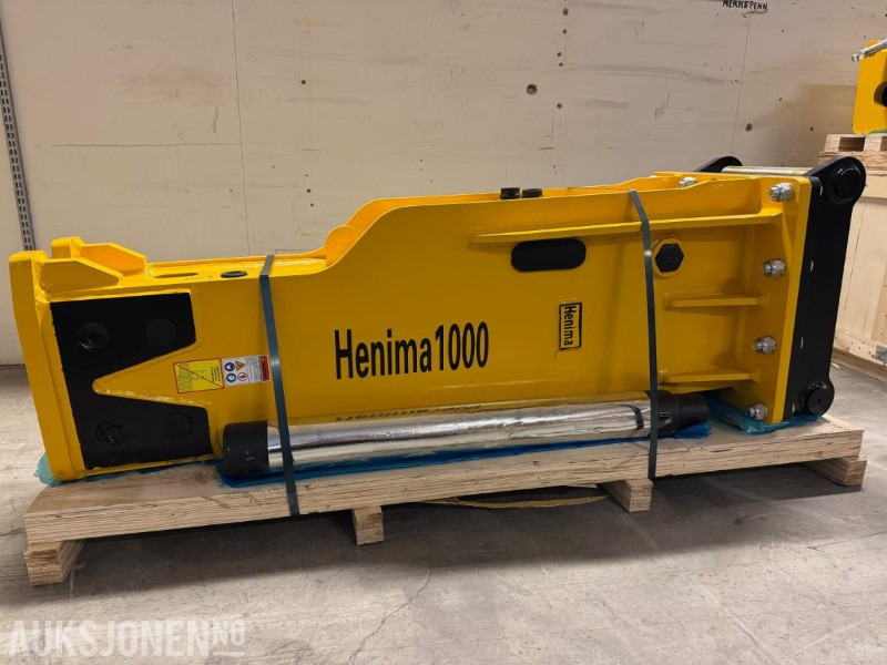 Ny Henima pigghammer til 10-15 tonns gravemaskin S60 m/garanti - Andere machine: afbeelding 2 Ny Henima pigghammer til 10-15 tonns gravemaskin S60 m/garanti - Andere machine: afbeelding 2