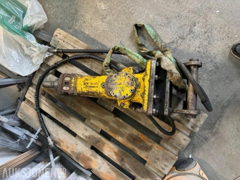 Pigghammer til minigraver 2-4t / 2021 Atlas Copco SB 152 / Feste S40 - Andere machine: afbeelding 1 Pigghammer til minigraver 2-4t / 2021 Atlas Copco SB 152 / Feste S40 - Andere machine: afbeelding 1