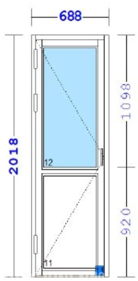 Balkongdører - Bouwmaterieel: afbeelding 1 Balkongdører - Bouwmaterieel: afbeelding 1