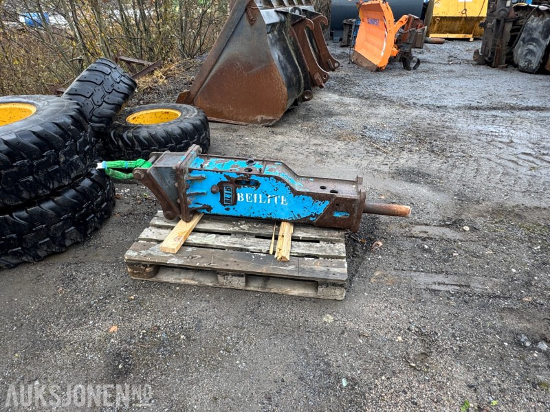 Belite pigghammer S40 - Hydraulische hamer: afbeelding 4 Belite pigghammer S40 - Hydraulische hamer: afbeelding 4