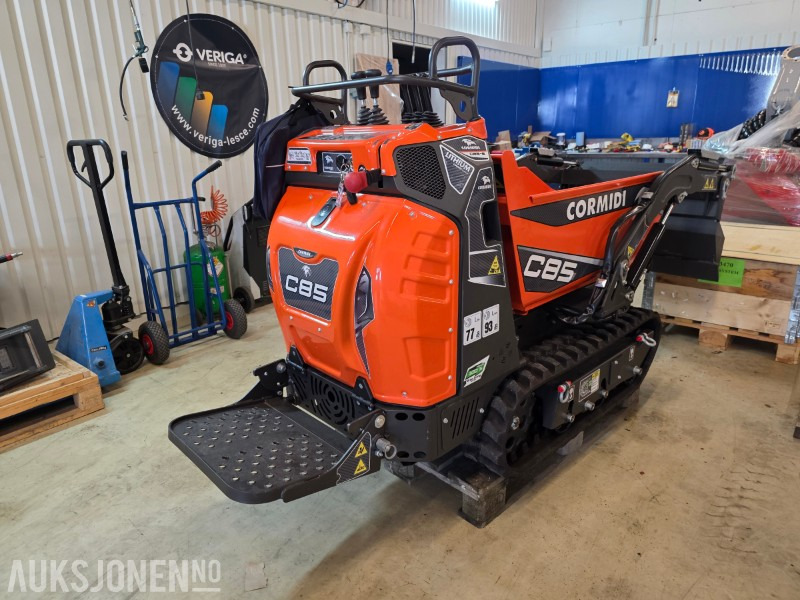 Cormidi C85 elektrisk belte dumper/mini dumper med front laste - Kiepwagen: afbeelding 3 Cormidi C85 elektrisk belte dumper/mini dumper med front laste - Kiepwagen: afbeelding 3