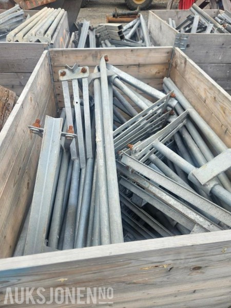 Dekkestøtte paraply. ca 60stk - Bouwmaterieel: afbeelding 1 Dekkestøtte paraply. ca 60stk - Bouwmaterieel: afbeelding 1