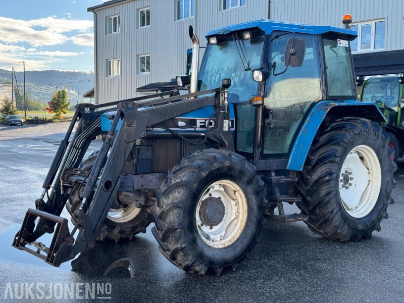 Ford 6640 SLE traktor / Trima frontlaster - Tractor: afbeelding 1 Ford 6640 SLE traktor / Trima frontlaster - Tractor: afbeelding 1