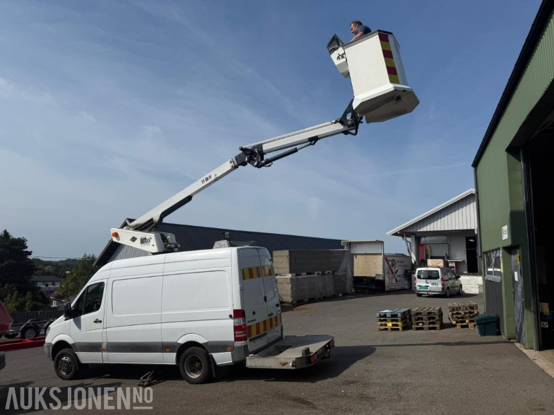 2009 Mercedes-Benz Sprinter 515CDI liftbil - 14m løftehøyde - Gemeentelijke machine/ Speciaal: afbeelding 4 2009 Mercedes-Benz Sprinter 515CDI liftbil - 14m løftehøyde - Gemeentelijke machine/ Speciaal: afbeelding 4
