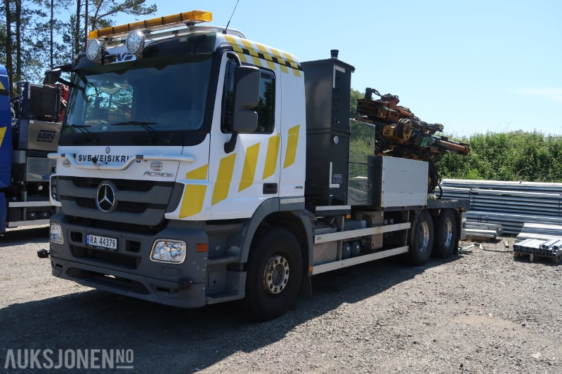 2013 Mercedes-Benz ACTROS 2641 - AMV Rekkverksrigg - Gemeentelijke machine/ Speciaal: afbeelding 1 2013 Mercedes-Benz ACTROS 2641 - AMV Rekkverksrigg - Gemeentelijke machine/ Speciaal: afbeelding 1