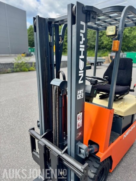 1998 Nichiyu Model FB T15B 300F elektrisk truck - Intern transport: afbeelding 3 1998 Nichiyu Model FB T15B 300F elektrisk truck - Intern transport: afbeelding 3