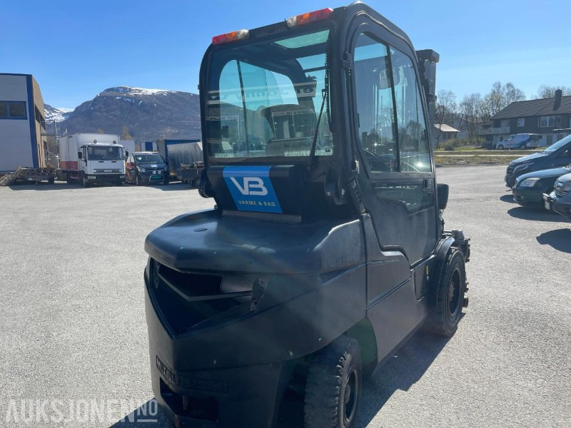 2008 Mitsubishi FD35N Motvektstruck med dobbelt palle aggregat - Intern transport: afbeelding 5 2008 Mitsubishi FD35N Motvektstruck med dobbelt palle aggregat - Intern transport: afbeelding 5