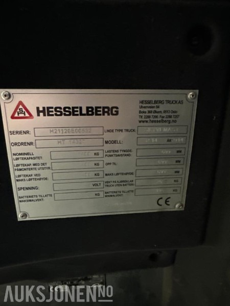 2014 Linde skyvemasttruck lukket R14 - Intern transport: afbeelding 5 2014 Linde skyvemasttruck lukket R14 - Intern transport: afbeelding 5