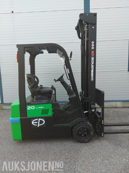 EP CPD20TVL Elektrisk truck - 2 tonn løftekapasitet - ubrukt - Intern transport: afbeelding 3 EP CPD20TVL Elektrisk truck - 2 tonn løftekapasitet - ubrukt - Intern transport: afbeelding 3