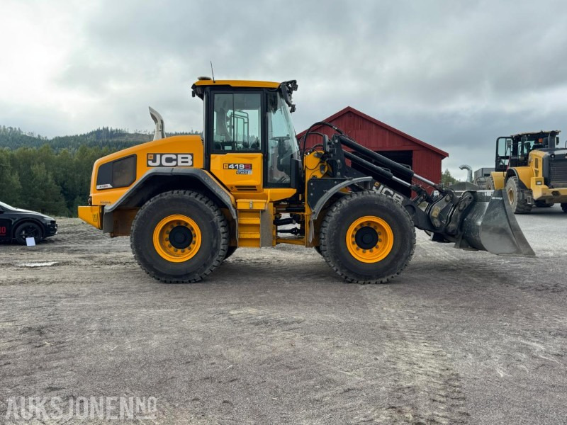 JCB 419S NORDIC EDITION 2024 – KUN 61 T – SENTRALSMØRING, 3./4. FUNKSJON, KOMFORTPAKKE, GODT UTSTYRT - Wiellader: afbeelding 4 JCB 419S NORDIC EDITION 2024 – KUN 61 T – SENTRALSMØRING, 3./4. FUNKSJON, KOMFORTPAKKE, GODT UTSTYRT - Wiellader: afbeelding 4