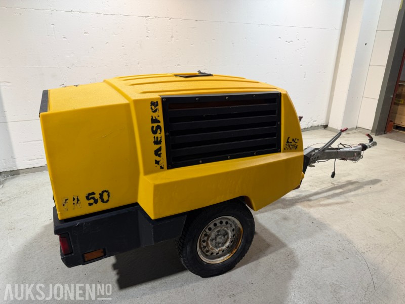 Kaeser M50 PE transportabel kompressor 5,0 m3 - Bouwmaterieel: afbeelding 1 Kaeser M50 PE transportabel kompressor 5,0 m3 - Bouwmaterieel: afbeelding 1