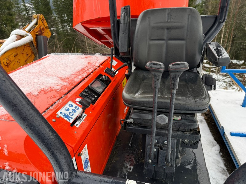 Kubota KC250-4 beltegående dumper kun 393 timer - med stativ for rør / stolper ol. - Schranklader: afbeelding 5 Kubota KC250-4 beltegående dumper kun 393 timer - med stativ for rør / stolper ol. - Schranklader: afbeelding 5