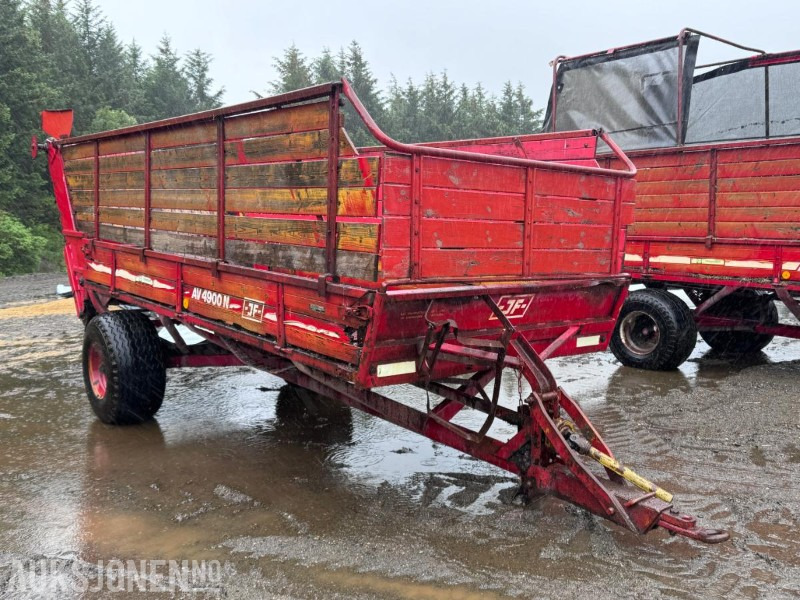 1996 JF AV 4900 N - Avlesservogn med spreder - Landbouwmachine: afbeelding 3 1996 JF AV 4900 N - Avlesservogn med spreder - Landbouwmachine: afbeelding 3