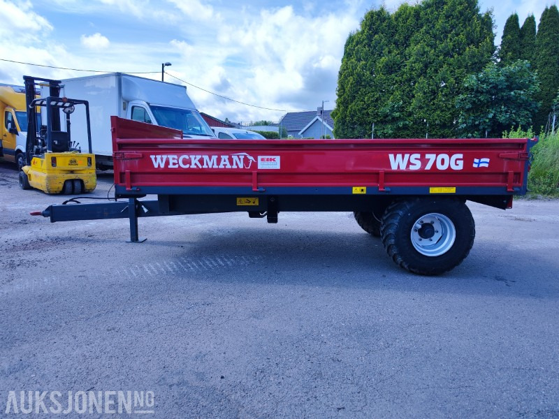 2024 Weckman WS70G traktortilhenger med brems - Landbouwmachine: afbeelding 3 2024 Weckman WS70G traktortilhenger med brems - Landbouwmachine: afbeelding 3