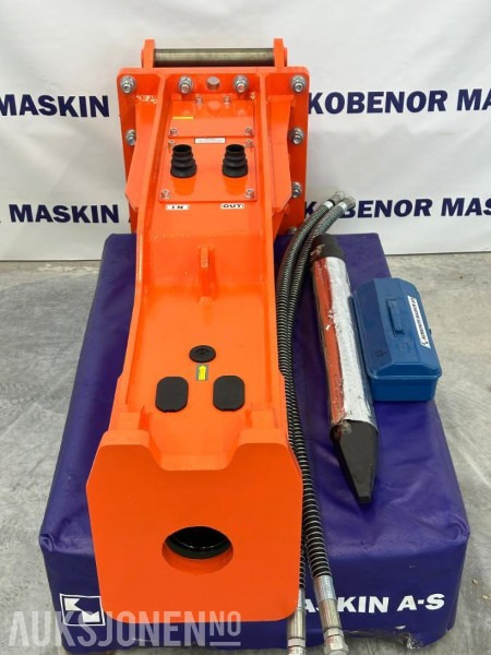 NY KM 1000 PIGGHAMMER s60-FESTE CE merket GARANTI - Hydraulische hamer: afbeelding 3 NY KM 1000 PIGGHAMMER s60-FESTE CE merket GARANTI - Hydraulische hamer: afbeelding 3