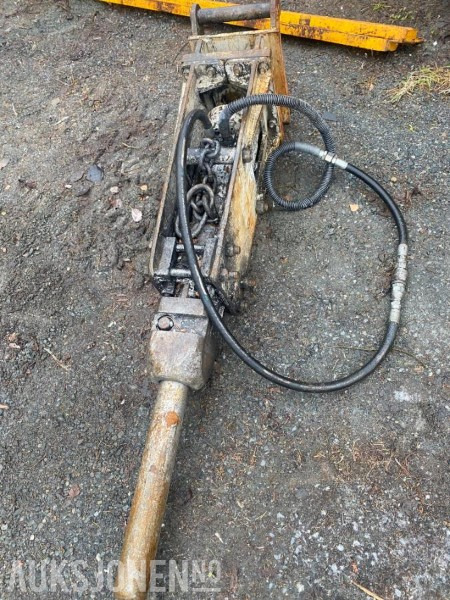 Pigghammer med S50-feste - Hydraulische hamer: afbeelding 1 Pigghammer med S50-feste - Hydraulische hamer: afbeelding 1