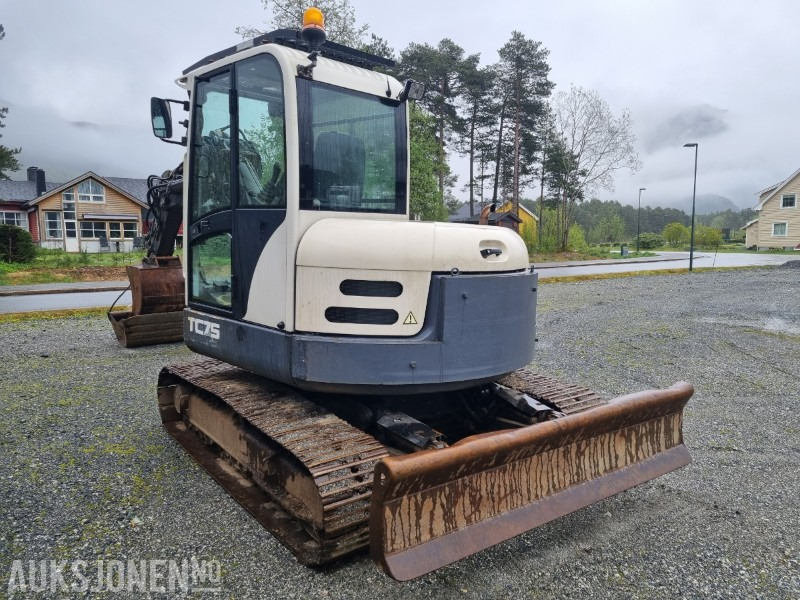 Terex TC75- Terex TC75 - hydraulisk puss, graveskuffe, skjær, to-delt bom. - Graafmachine: afbeelding 5 Terex TC75- Terex TC75 - hydraulisk puss, graveskuffe, skjær, to-delt bom. - Graafmachine: afbeelding 5