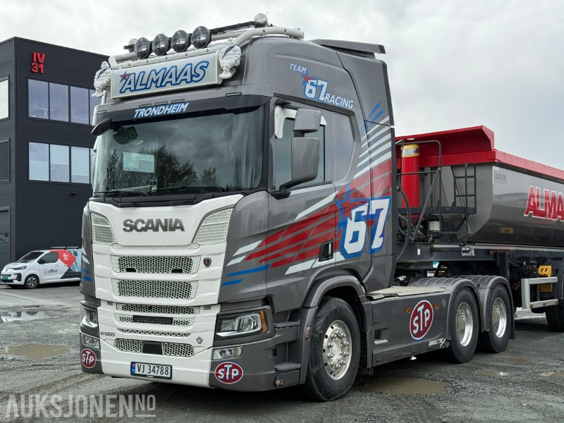 2024 Scania R 660 6x4 trekkvogn med løftetandem og hydraulikk! - Trekker: afbeelding 1 2024 Scania R 660 6x4 trekkvogn med løftetandem og hydraulikk! - Trekker: afbeelding 1