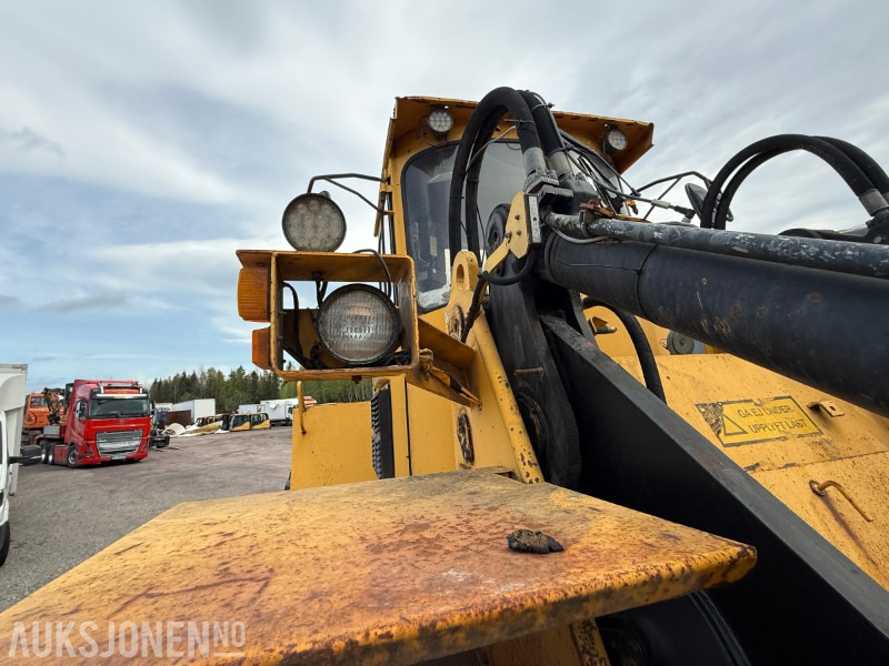 Wiellader Volvo L120 Hjullaster - 4x4 - Gjerstad 2900L skuff - Nylig byttet dekk - Vekt montert: afbeelding 20
